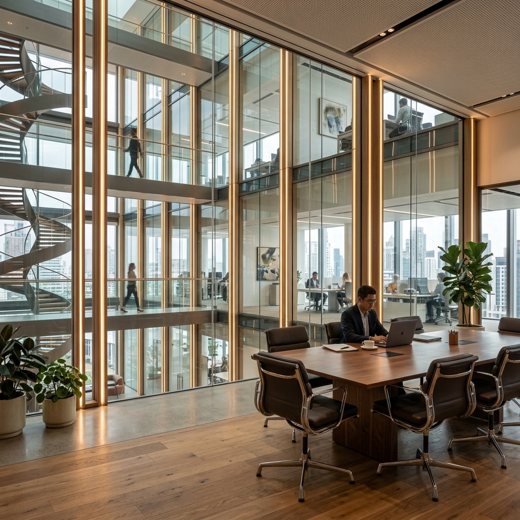 Dynamic Overseas Office Interior